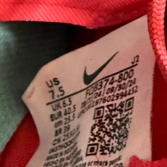 Nike Mercurial Vapor 16 Academy FG/MG Soccer Cleats Size 7.5M/9W - Picture 4 of 5